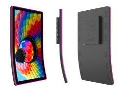 Curved Touchscreen Monitors