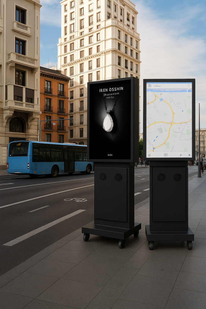Segnaletica digitale per esterni