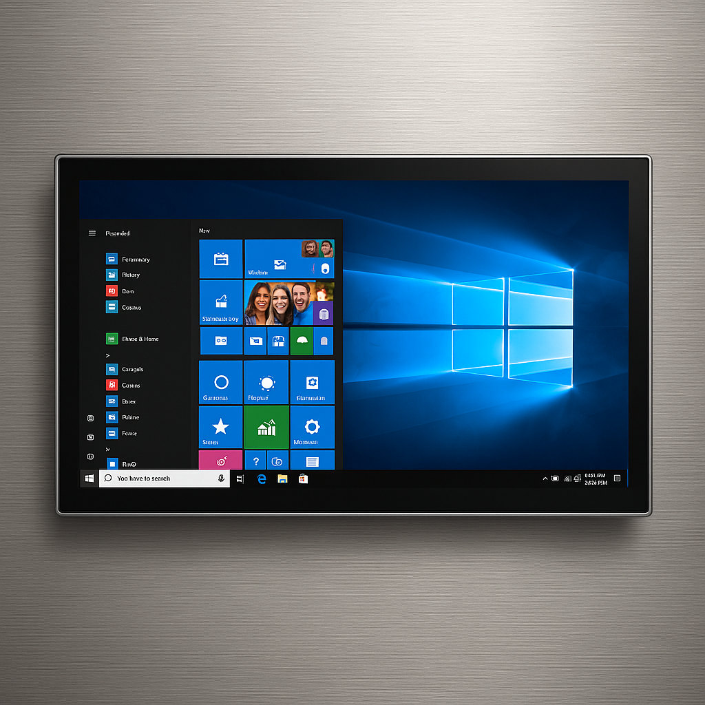 Stainless-steel-Food-industry-touch-monitor