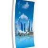 23.6’’ Non-LED Framed C Curved PCAP Touch Monitors Front Side