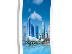 43’’ Non-LED Framed C Curved PCAP Touch Monitors Front Side