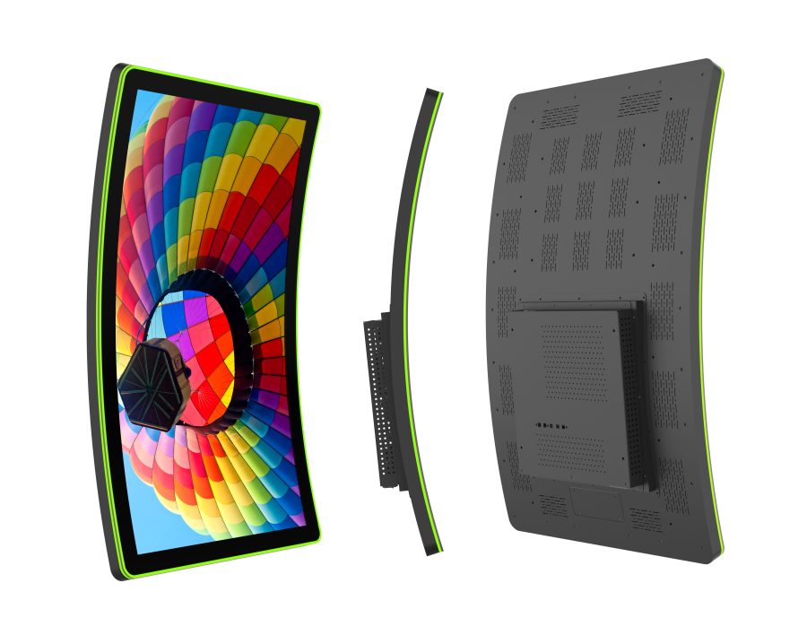 39’’ LED Framed C Curved PCAP Touch Monitors