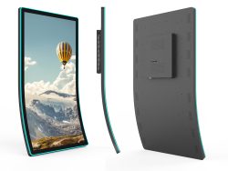 55’’ LED Framed J Curved PCAP Touch Monitors