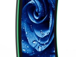 32’’ LED Framed C Curved PCAP Touch Monitors Side